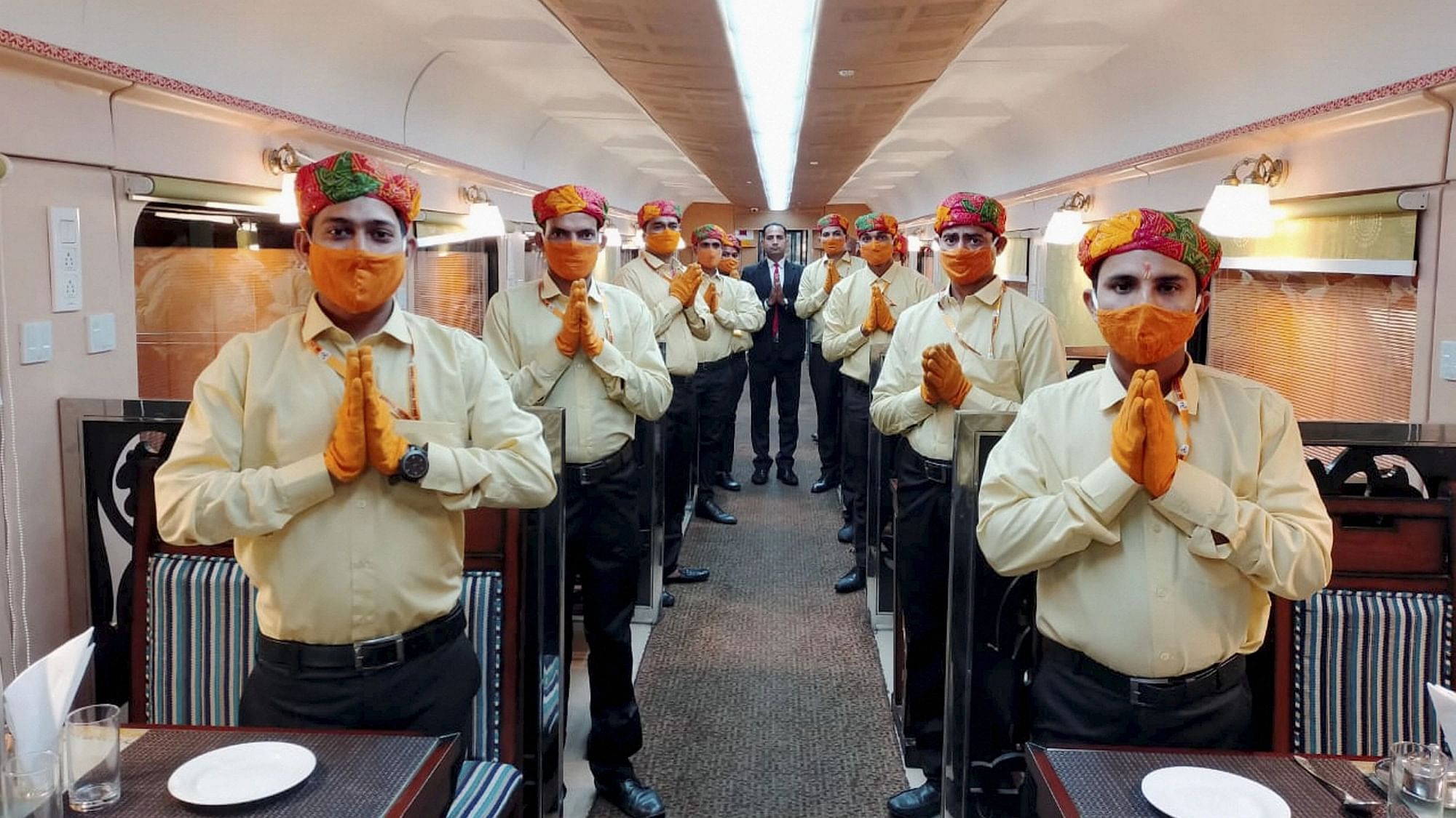 <div class="paragraphs"><p>The Indian Railways on Monday, 22 November, changed the uniform of the personnel aboard the Ramayan Express after seers raised vehement opposition to the stewards' saffron attire.</p></div>