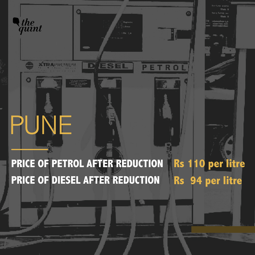 The pump price of petrol in Delhi had increased by 35 paise per litre to jump to Rs 109.69 on 1 November.
