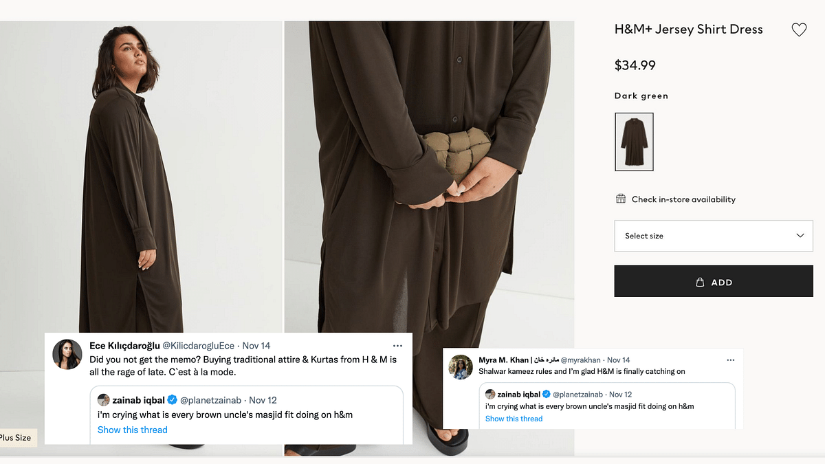 H&M Is Selling a Kurta Pyjama as a Shirt Dress and Desi Twitter Is Done