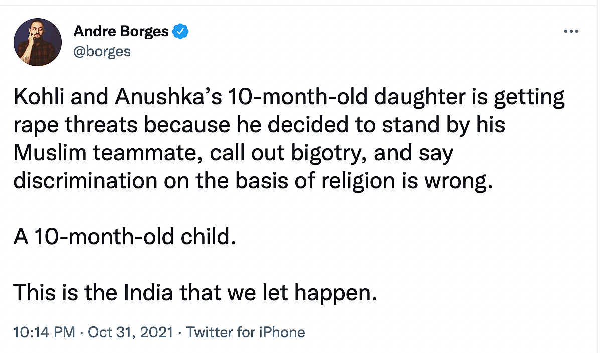Amid Intense Backlash From Trolls, Twitter Speaks up for Indian Cricket Team