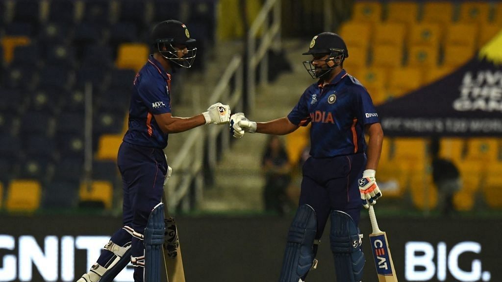 <div class="paragraphs"><p>Rohit Sharma and KL Rahul put on a 140-run opening stand against Afghanistan.</p></div>