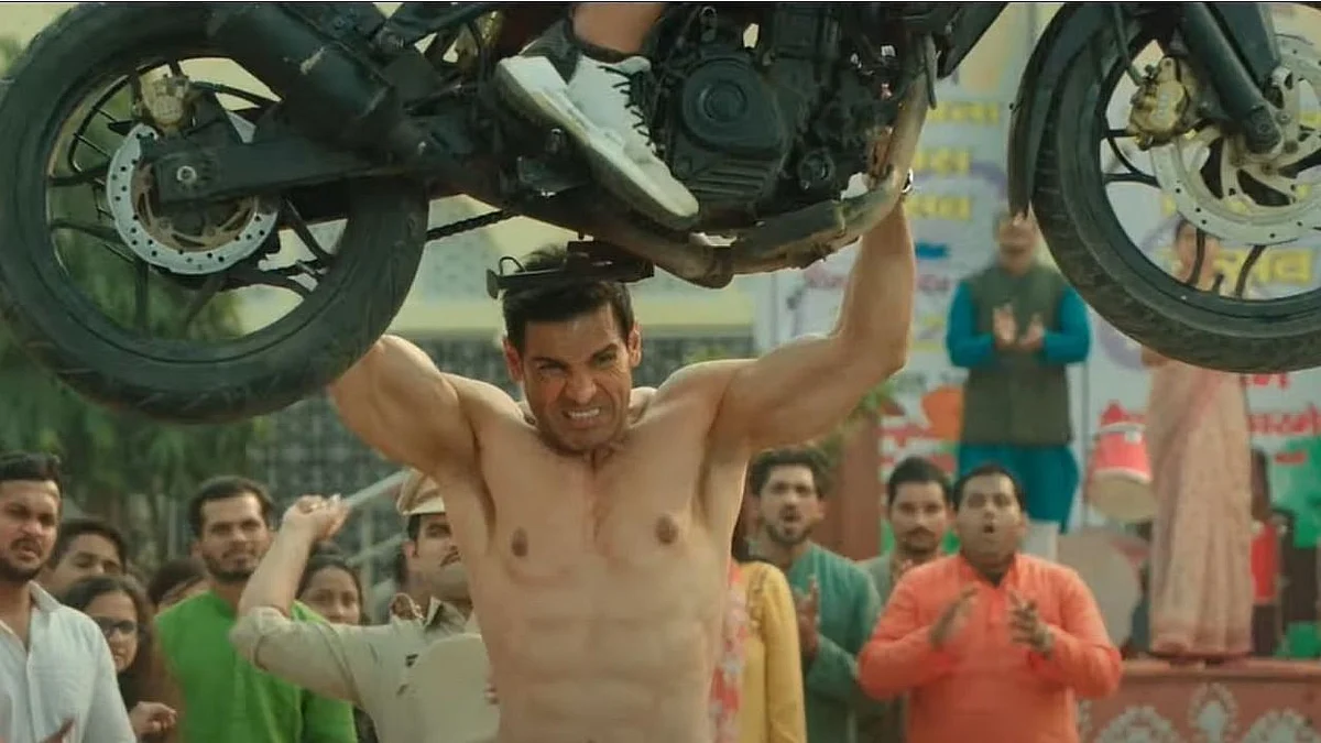 <div class="paragraphs"><p>John Abraham in <em>Satyameva Jayate 2</em>.</p></div>