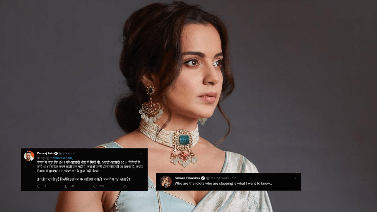 <div class="paragraphs"><p>Kangana Ranaut said India got 'true freedom' in 2014 and that didn't go down well with netizens.</p></div>