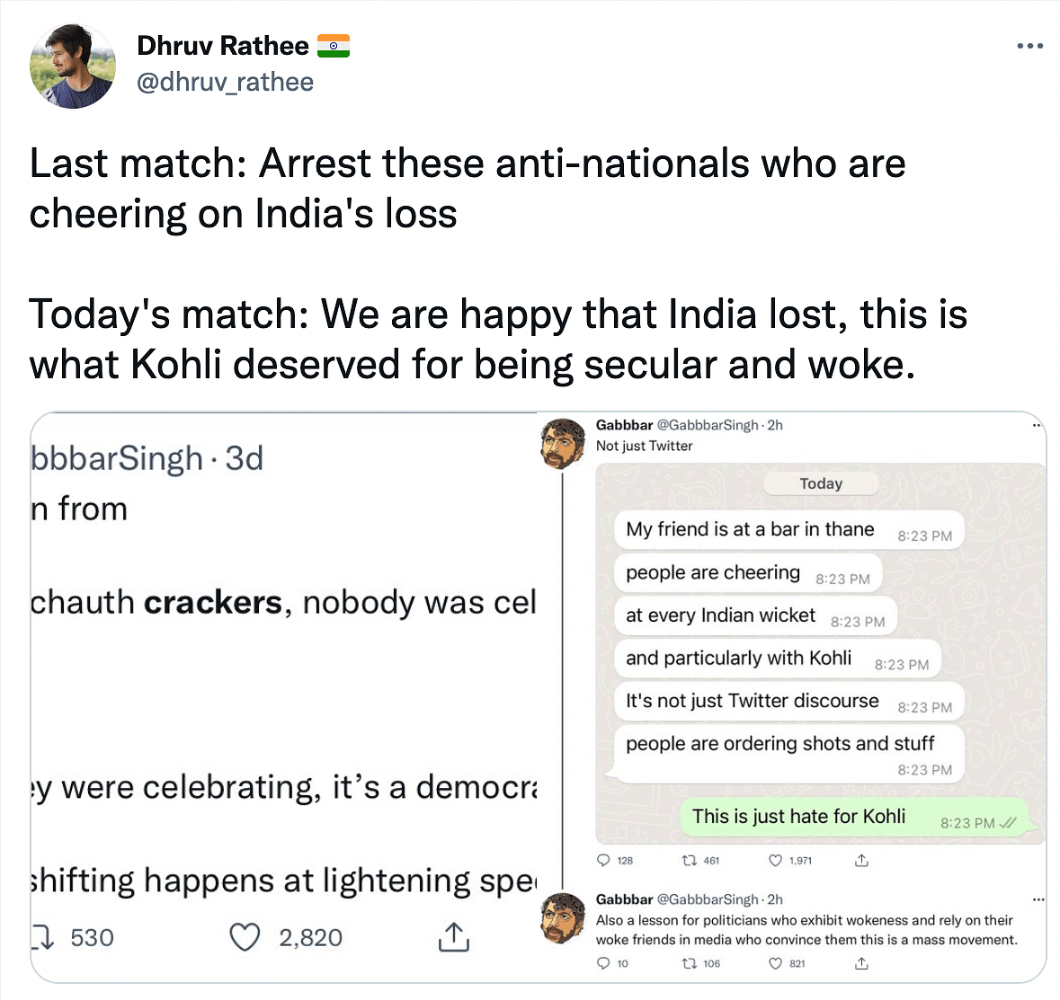 The Indian Cricket Team has been relentlessly criticised on social media after losing to New Zealand yesterday.