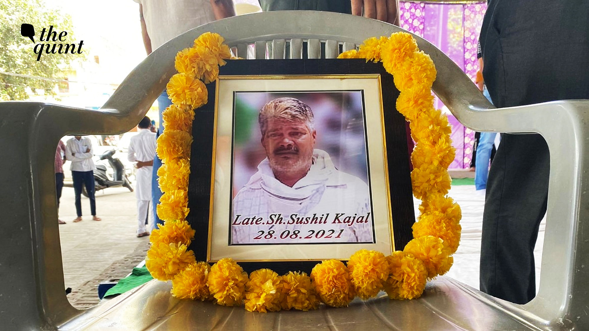 <div class="paragraphs"><p>Sushil Kajal, a 46-year-old farmer, died of a 'heart attack,' a day after being lathi-charged by Haryana Police in August.</p></div>