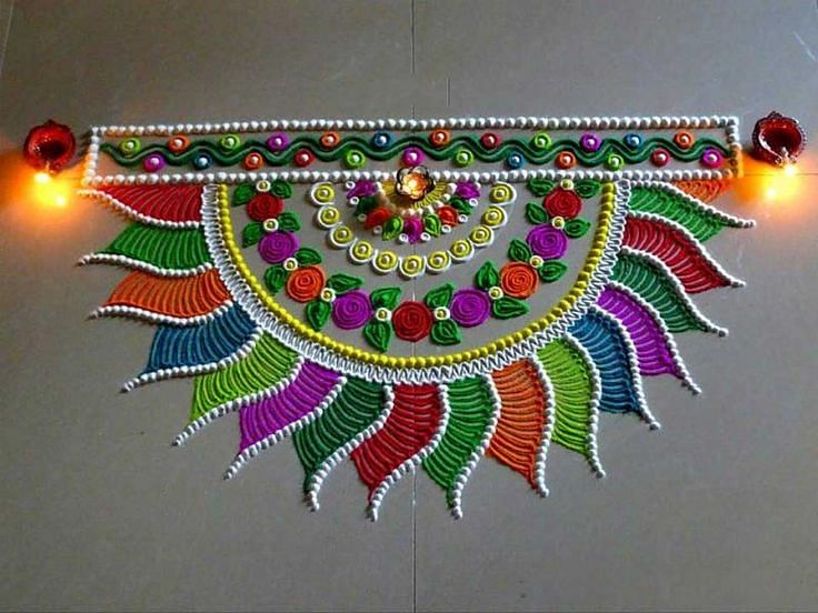 Here are some Rangoli designs for Diwali.
