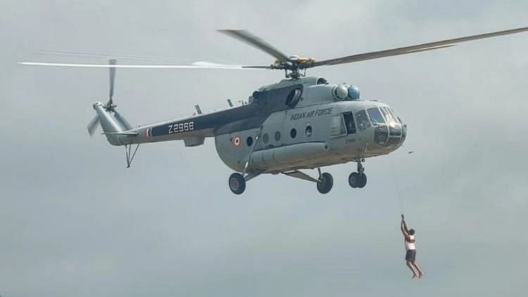<div class="paragraphs"><p>Officials said that a helicopter each has been stationed in Anantapur and Kadapa, to carry out rescue operations.</p></div>