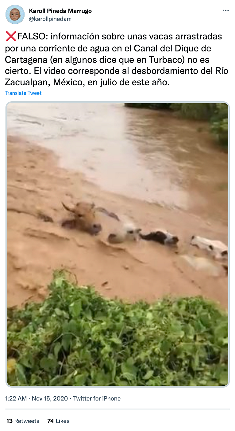 <div class="paragraphs"><p>A tweet shared in 2020 suggested that the video is from Mexico.</p></div>
