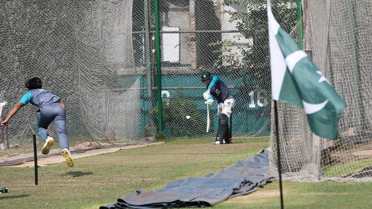 <div class="paragraphs"><p>Pakistan hoisting their national flag at training sessions has Bangladeshis raising objection.</p></div>