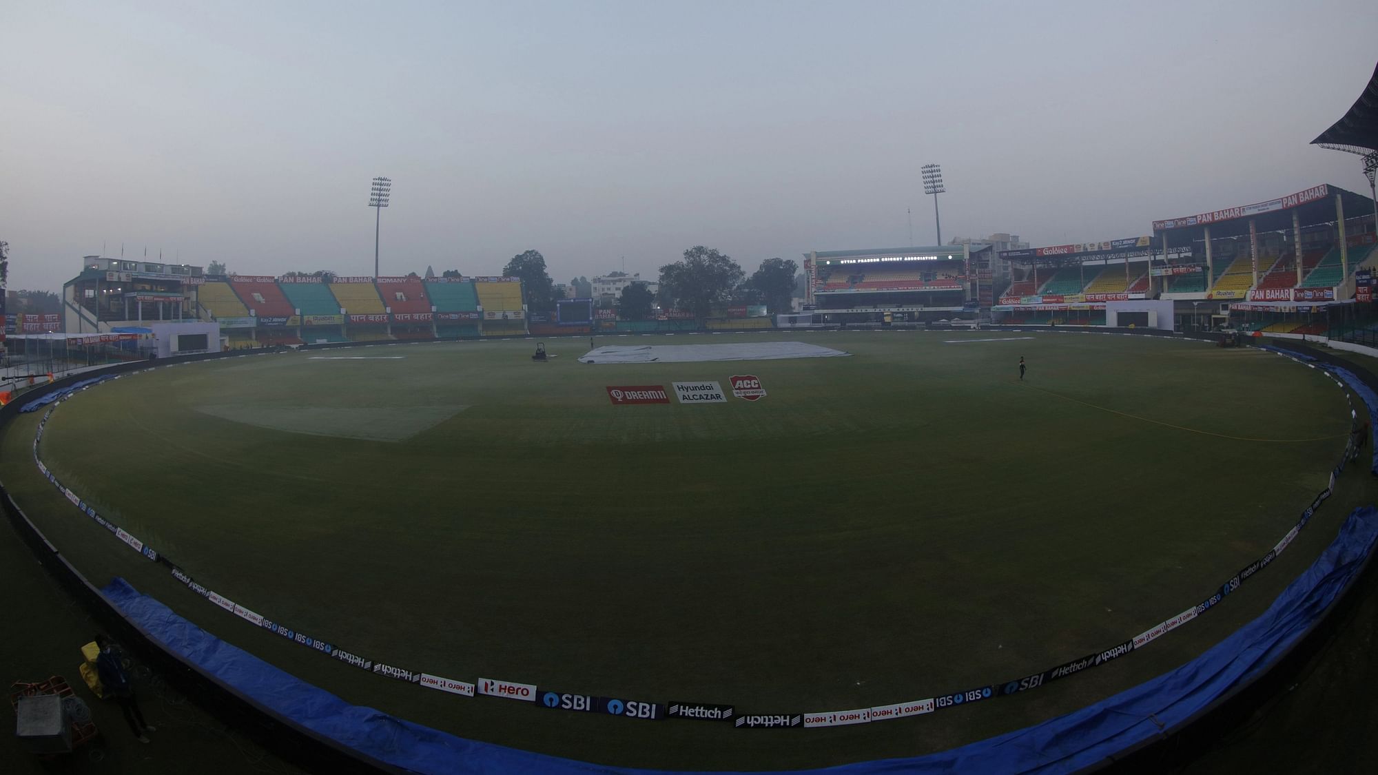 <div class="paragraphs"><p>Green Park Stadium in Kanpur before the India vs NZ Test Day 1</p></div>