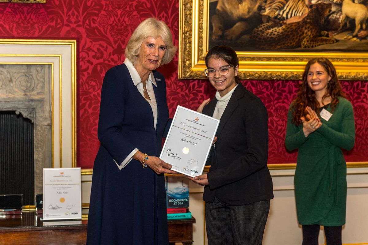 Apart from the opportunity to meet the Duchess of Cornwall, the competition included a week-long trip to London.