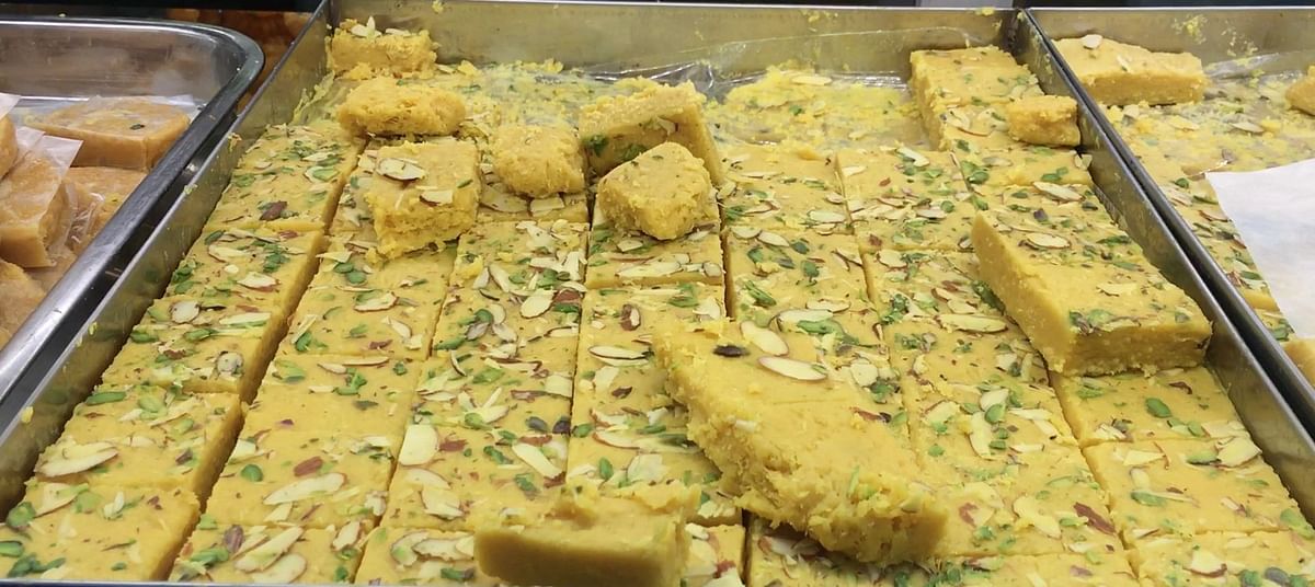 We explored the old-famous Khurchan Mithai shop and a substitute for the boring Soan Papdi.