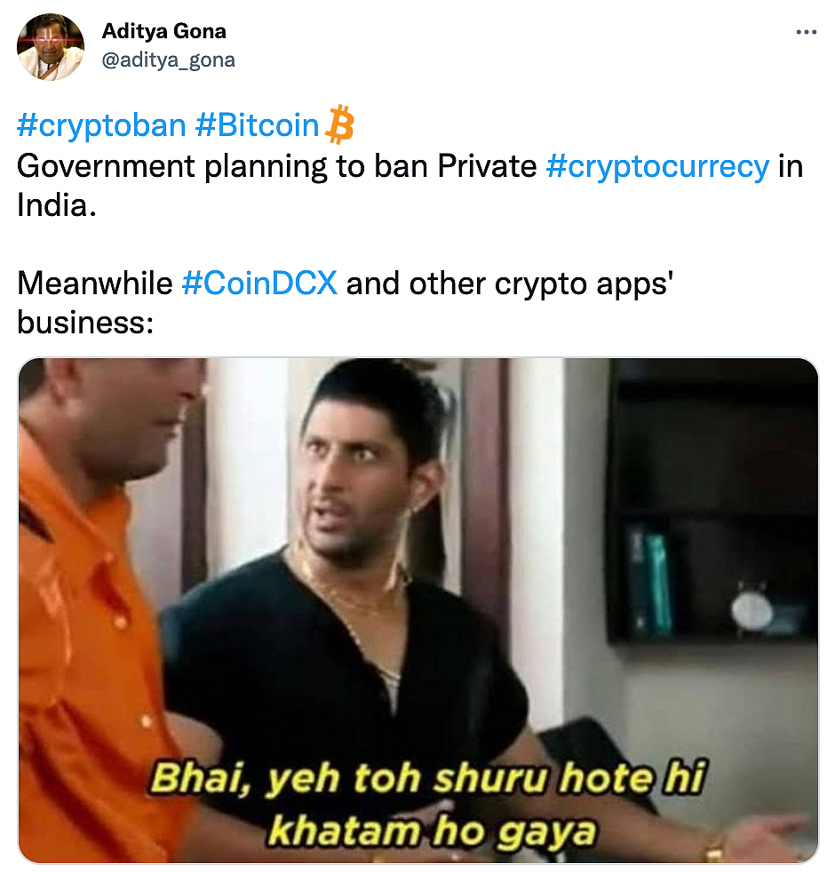 Confusion Around Possible Crypto Ban Triggers Memes on Twitter