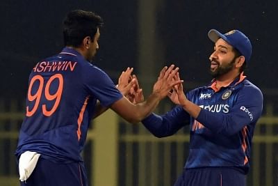 Rohit Sharma and KL Rahul both scored half centuries in India's chase.