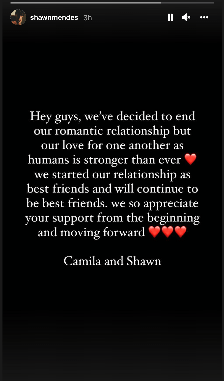 Camila Cabello & Shawn Mendes started dating in 2019.