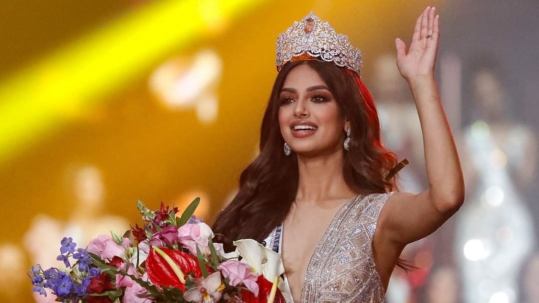 <div class="paragraphs"><p>India's Harnaaz Sandhu wins Miss Universe 2021.</p></div>