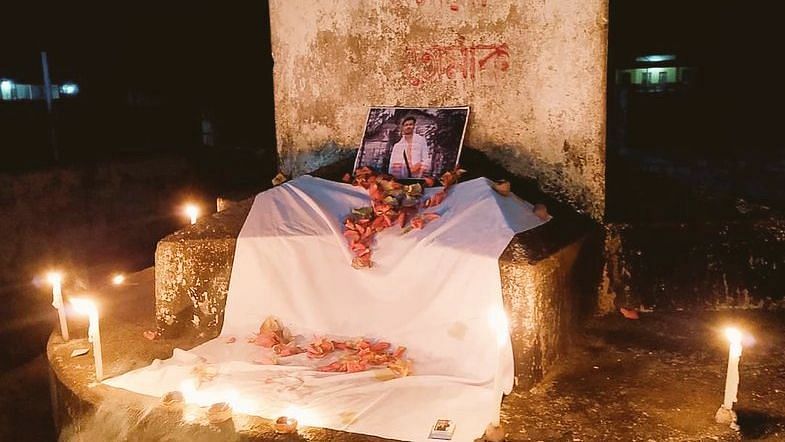 <div class="paragraphs"><p>A condolence programme for Animesh Bhuyan, who was lynched to death in Jorhat.&nbsp;</p></div>