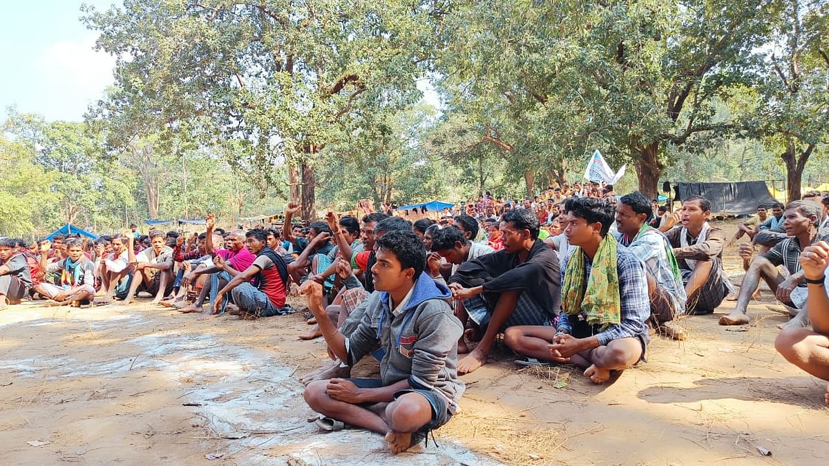 Tribals protest across Bastar against security forces and fake encounters.