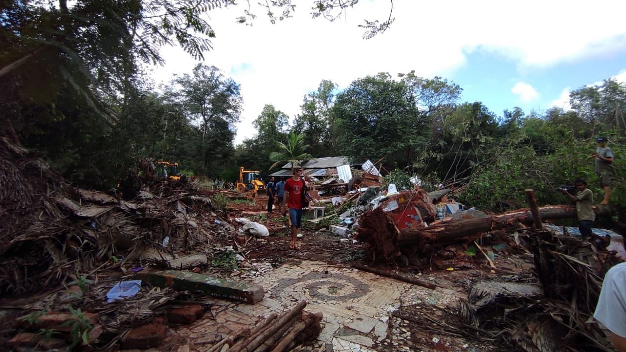 <div class="paragraphs"><p>Trees were cleared and building was razed at the spiritual township Auroville.&nbsp;</p></div>