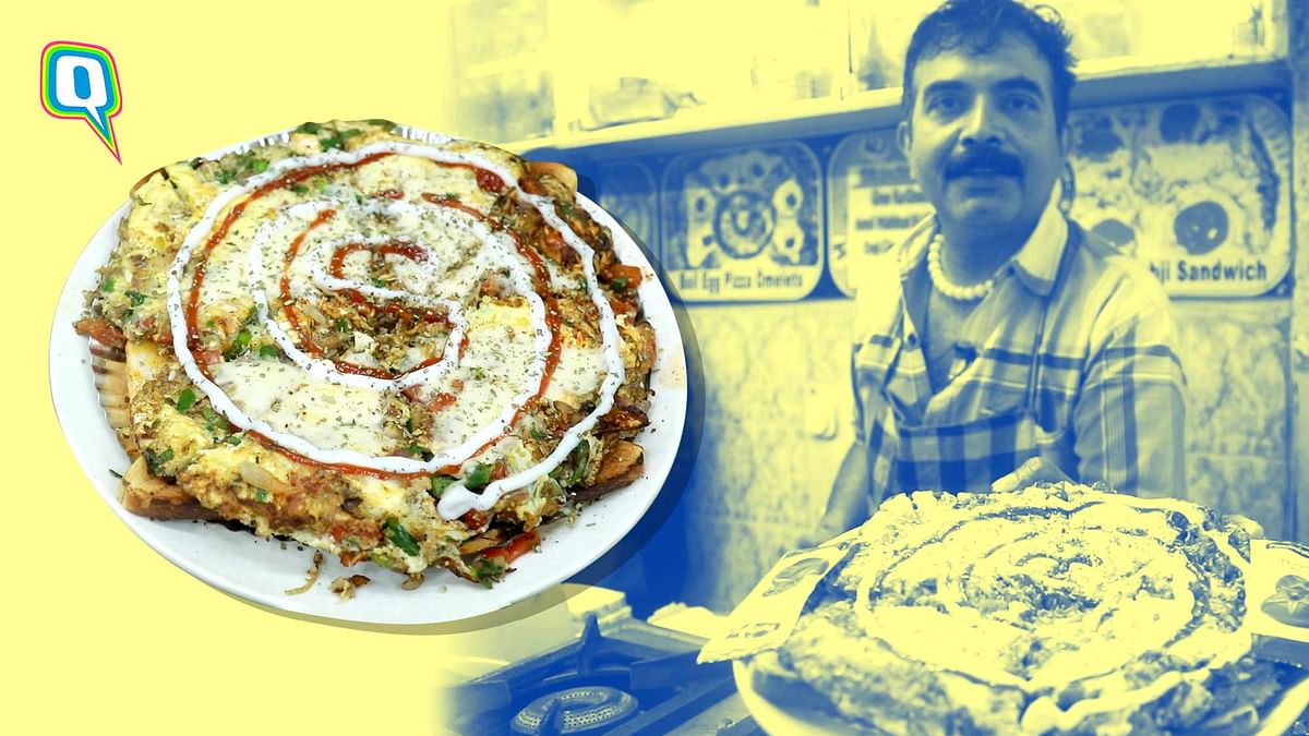 Old Delhi Street Food:
Double Yolk Pizza Omelette