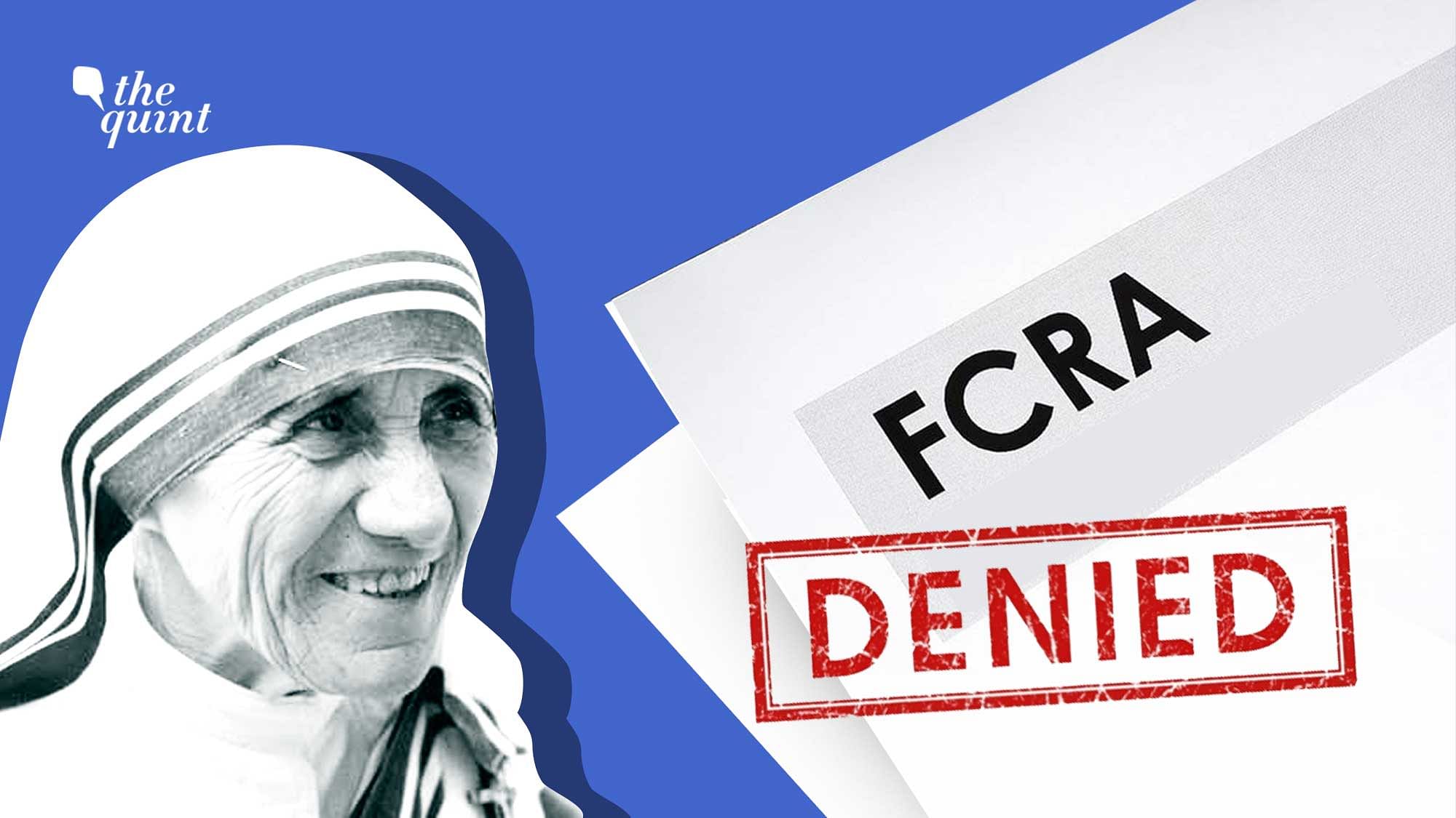 <div class="paragraphs"><p>The MHA rejected Missionaries of Charity's request for renewal of their FCRA certificate on 25 December.</p></div>