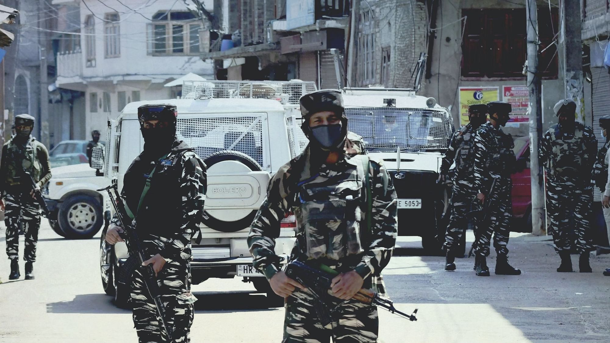 <div class="paragraphs"><p>Photo of security forces in Kashmir used for representation.</p></div>