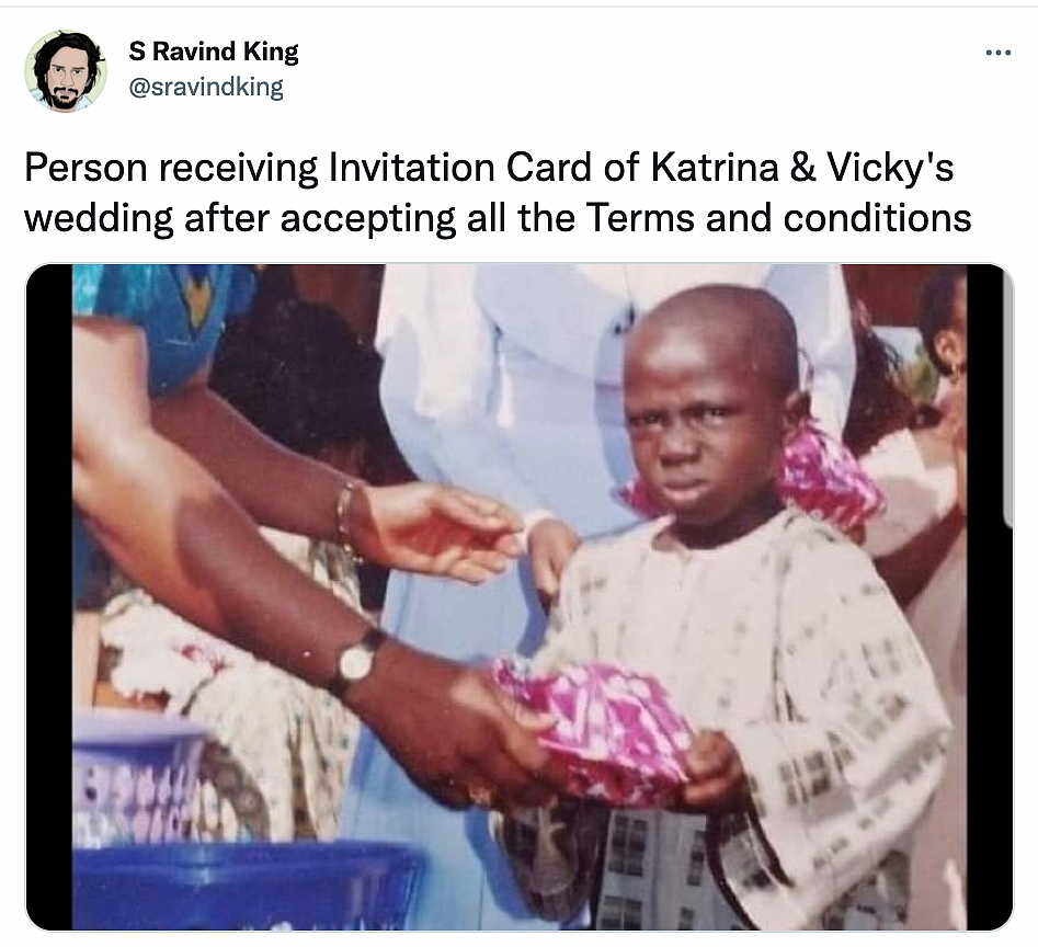 Desis Come Up With Make-Believe Rules & Memes Amid Katrina-Vicky Wedding Rumours