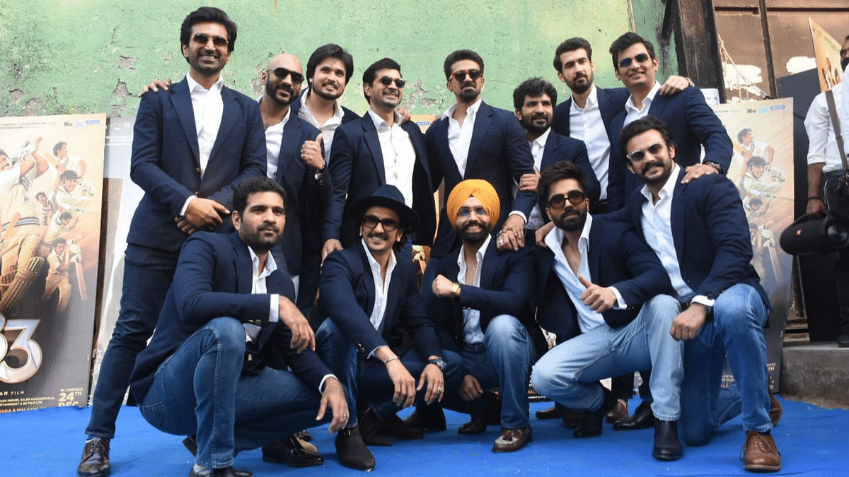 In Pics: Ranveer Singh & the Cast of '83' Meet the 1983 World Cup Team