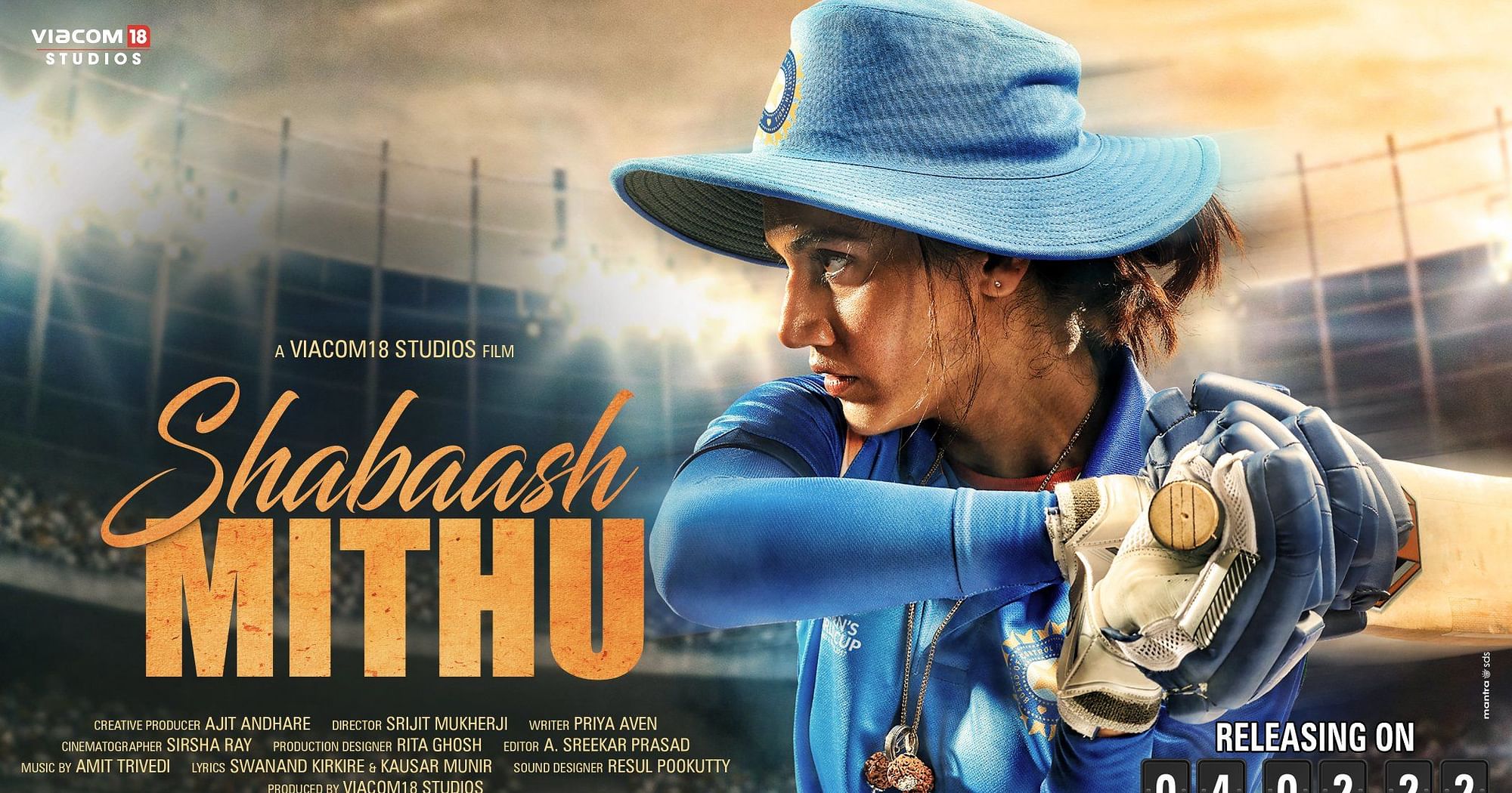 Makers of Taapsee's 'Shabaash Mithu' Reveal Release Date on Mithali Raj's B'Day