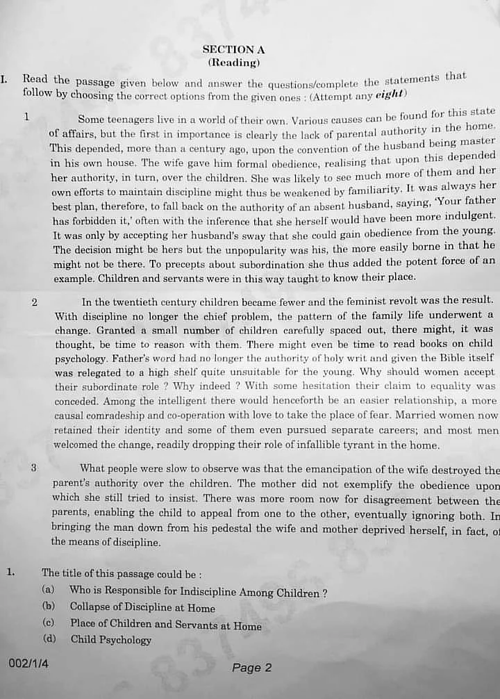 CBSE Drops ‘Misogynistic’ Passage After Facing Flak, Will Give Full Marks to All