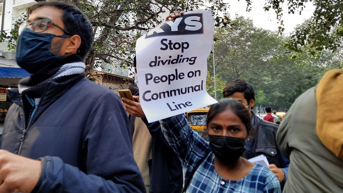 Stop Dividing People on Communal Lines: Protest in Delhi Against Hate Speech in Haridwar, Delhi - Vimarsana News