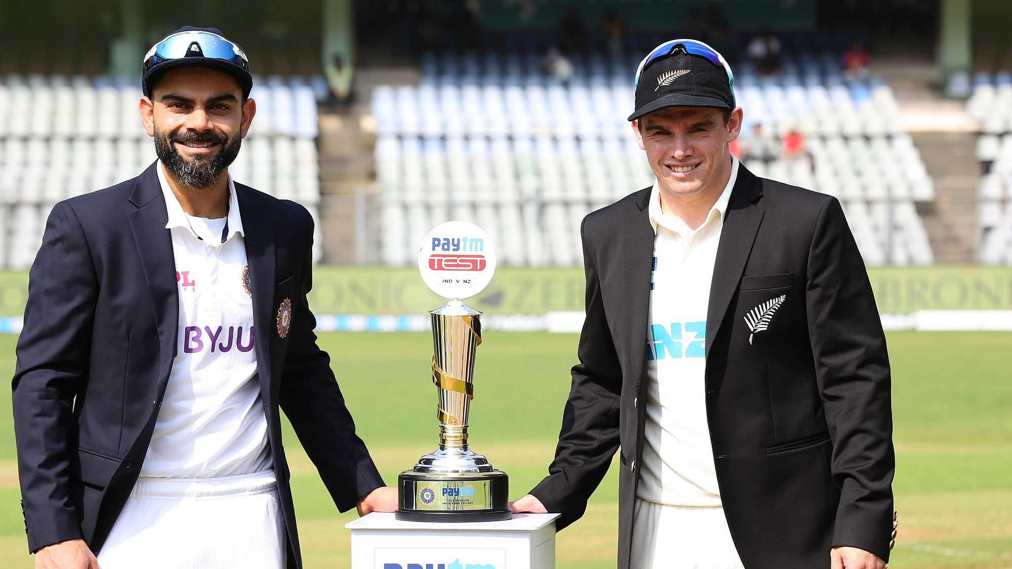 <div class="paragraphs"><p>Latest updates from Day 1 of the Mumbai Test between India and New Zealand.</p></div>