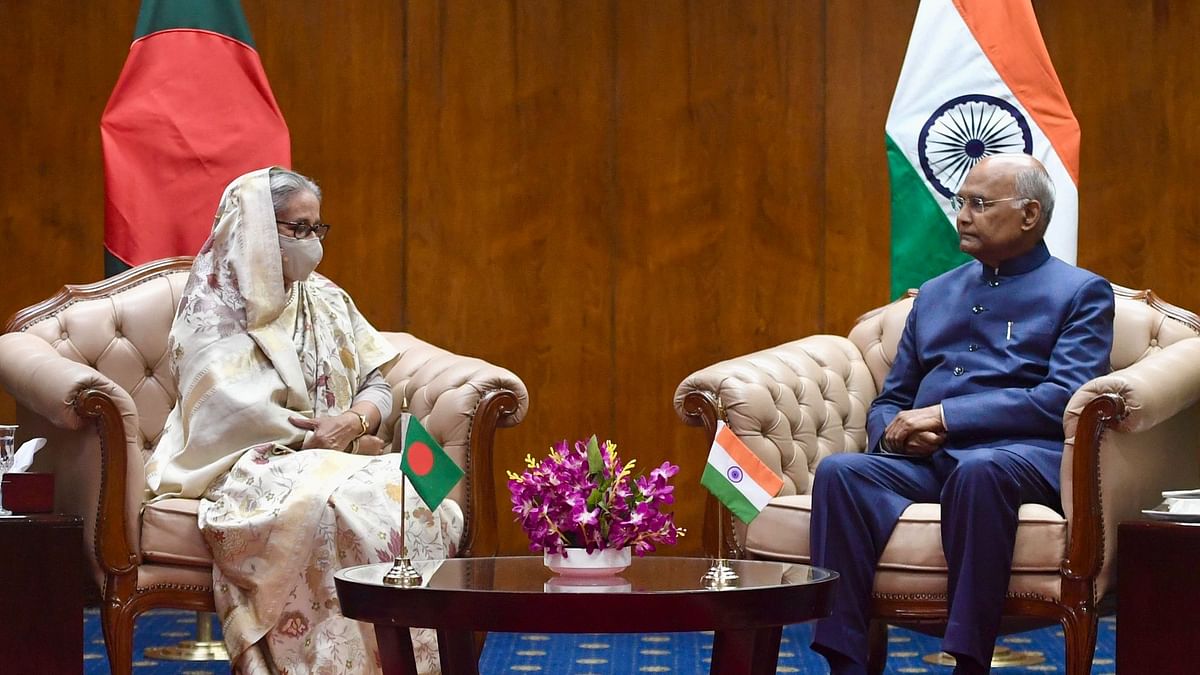 President Kovind Meets Bangladesh PM Sheikh Hasina, Reviews Bilateral Ties