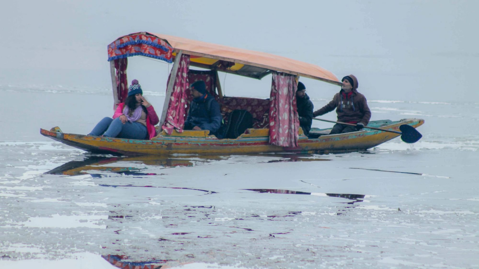 <div class="paragraphs"><p>Tourists coming from outside Kashmir seem very excited to experience the Chillai Kalan and are eager to see the frozen dal lake  in the harsh winters.</p></div>