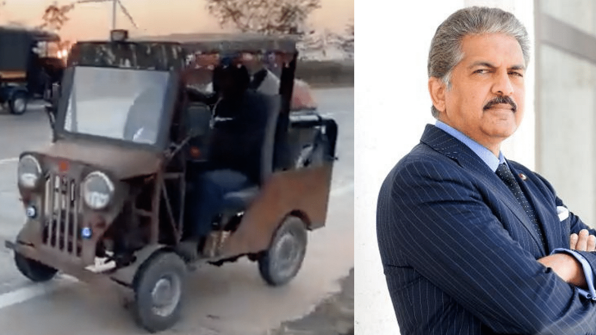 Maharashtra Man Builds Car Using Abandoned Parts, Impresses Anand Mahindra