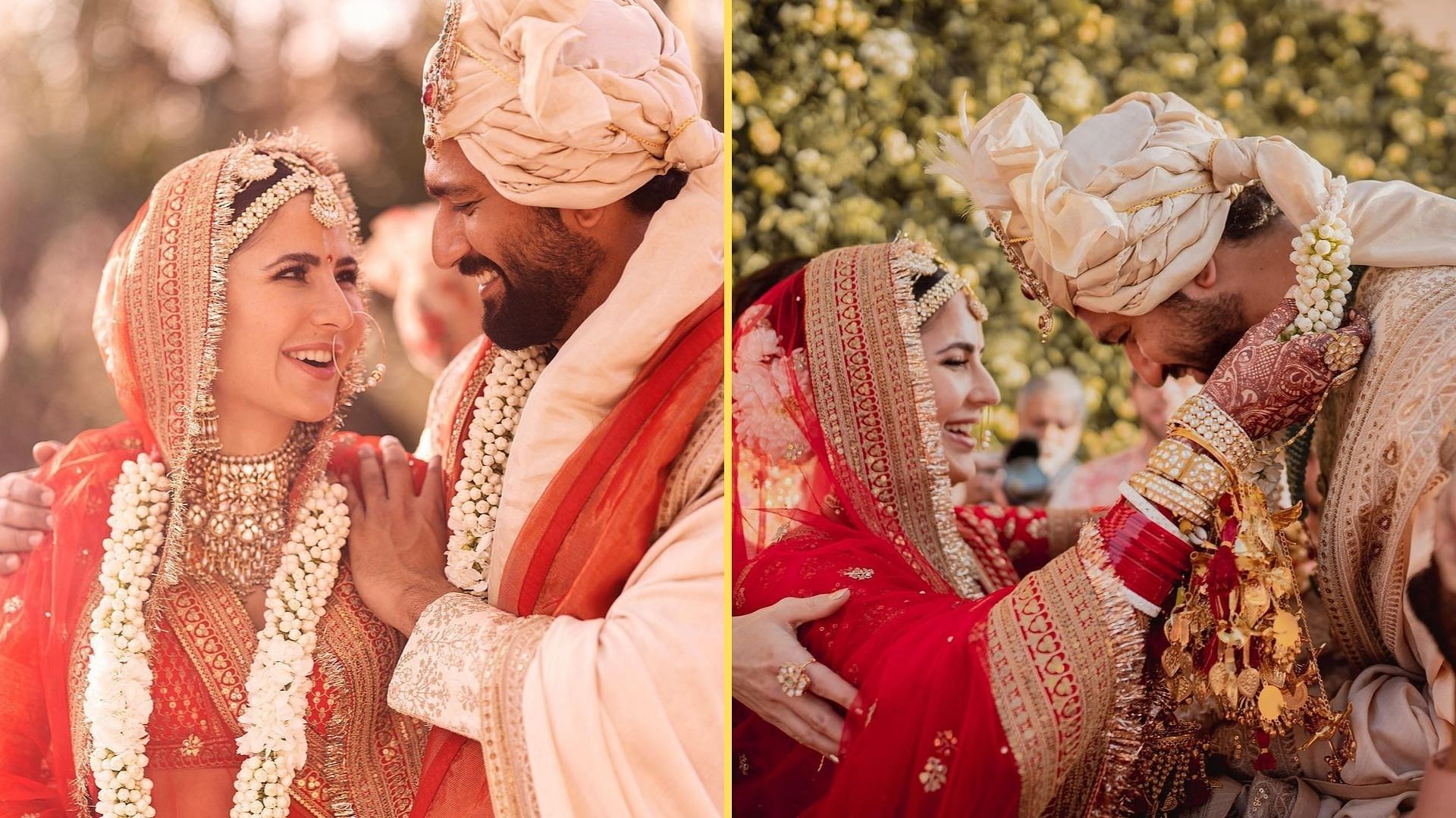 <div class="paragraphs"><p>Vicky Kaushal and Katrina Kaif share wedding photos.</p></div>
