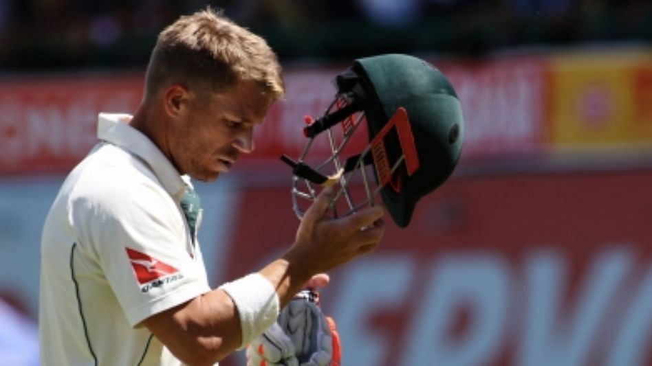 <div class="paragraphs"><p>Australian opener, David Warner at the opening match of the Ashes Test at The Gabba.</p></div>