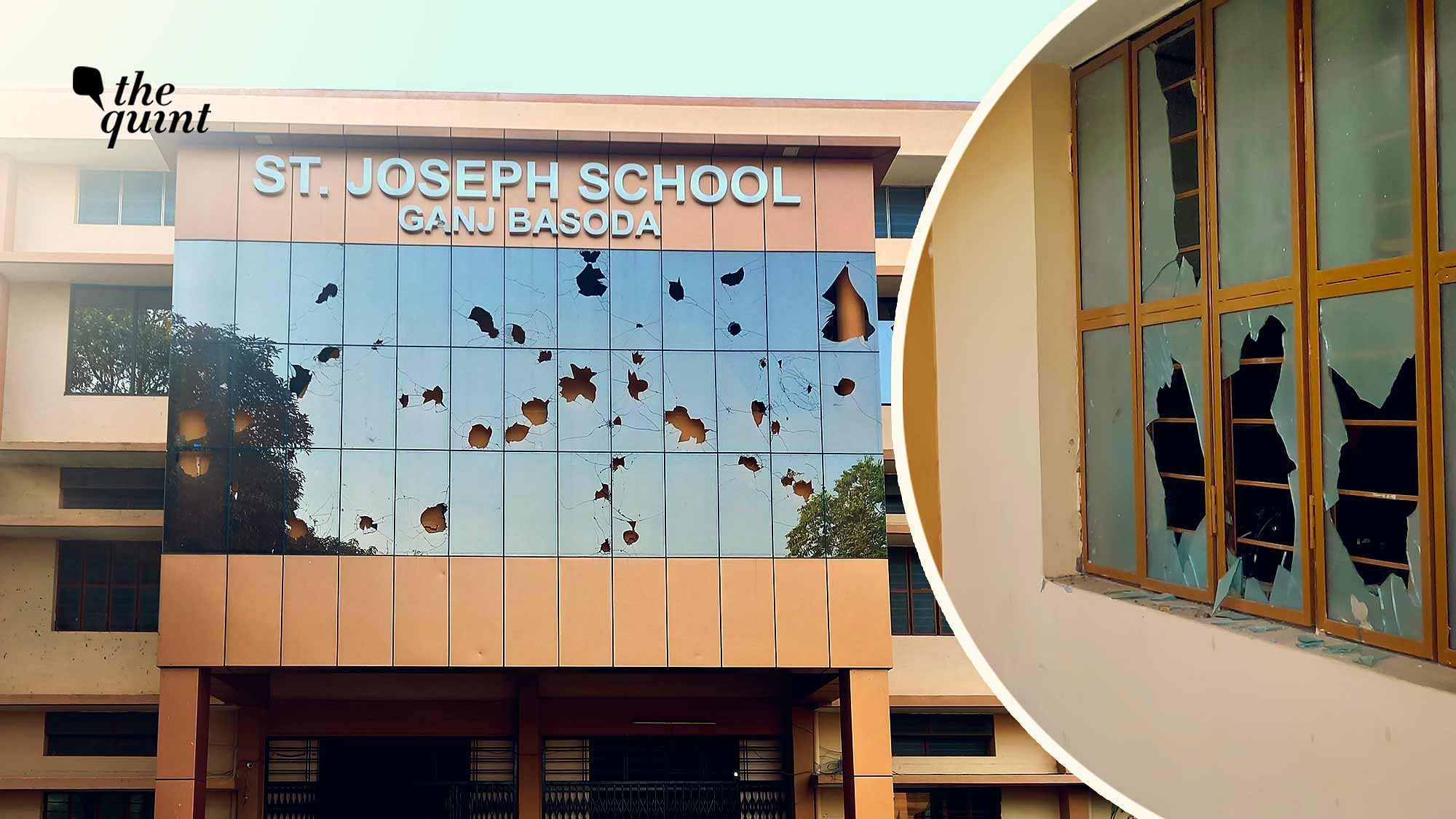 <div class="paragraphs"><p>On 6 December, members of the Hindutva groups pelted stones, raised slogans, and vandalised the building of St Joseph School, alleging that eight Hindu children were converted into Christianity on 8 December by the school authorities.</p></div>