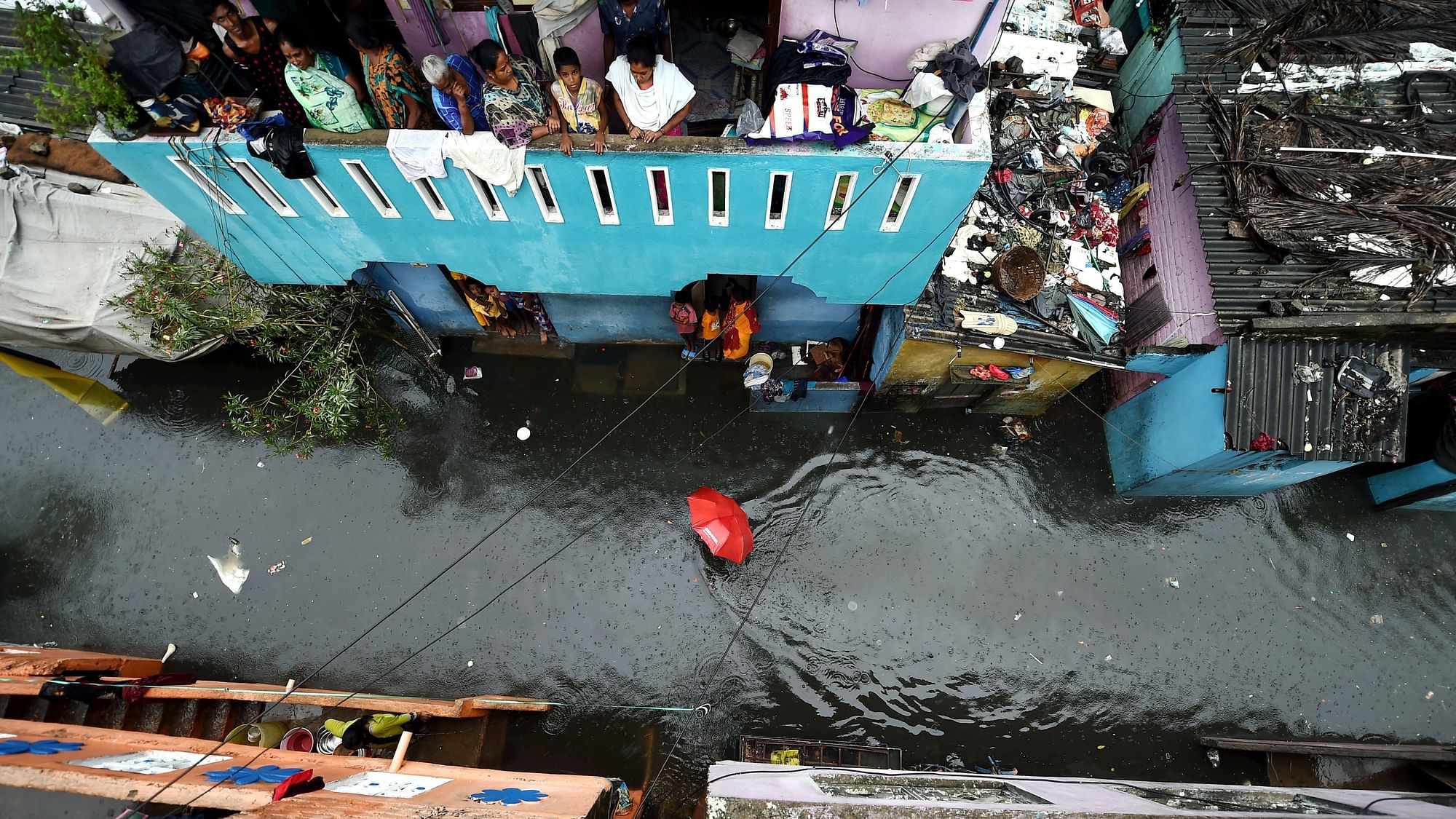 <div class="paragraphs"><p>A waterlogged street  in Chennai's KM Garden. Image used for representational purposes only.</p></div>