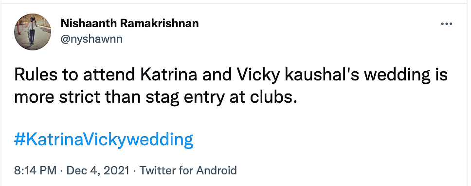 Desis Come Up With Make-Believe Rules & Memes Amid Katrina-Vicky Wedding Rumours