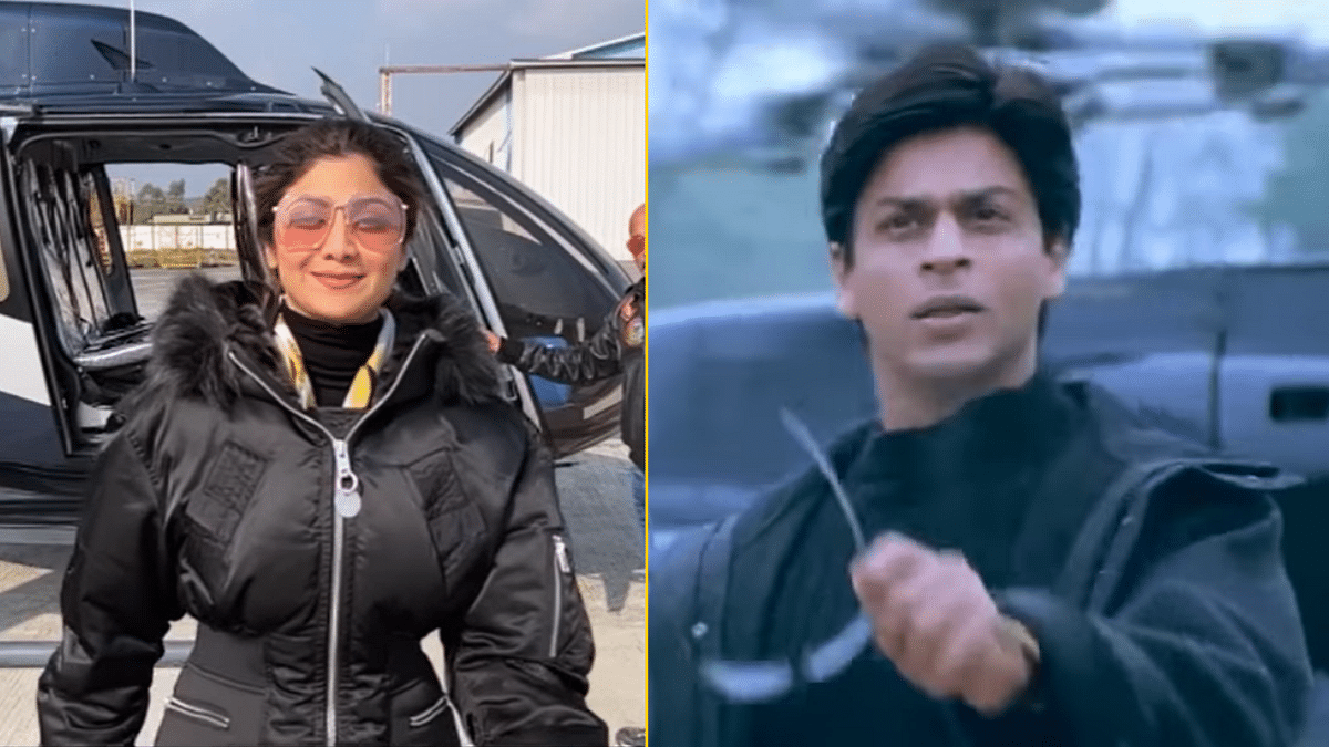 ‘Little Bit of K3G in All of Us’: Shilpa Shetty Recreates SRK’s Helicopter Scene