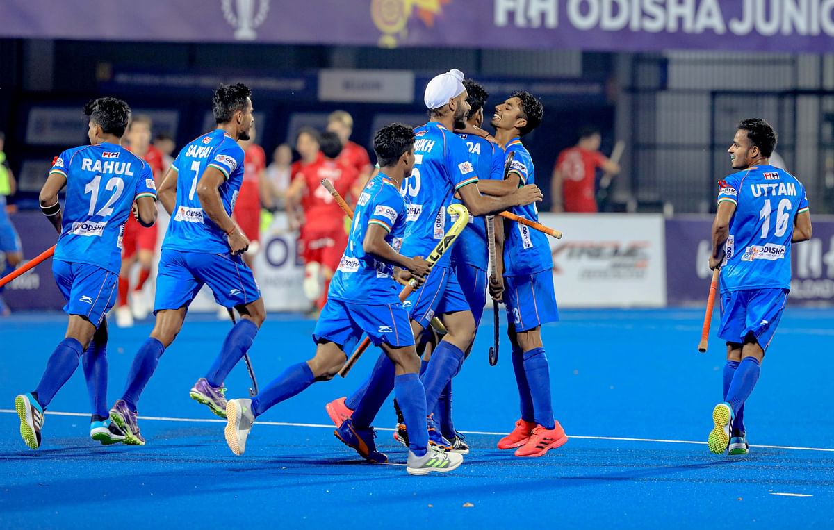 S N Tiwary scored the only goal as India beat Belgium 1-0.