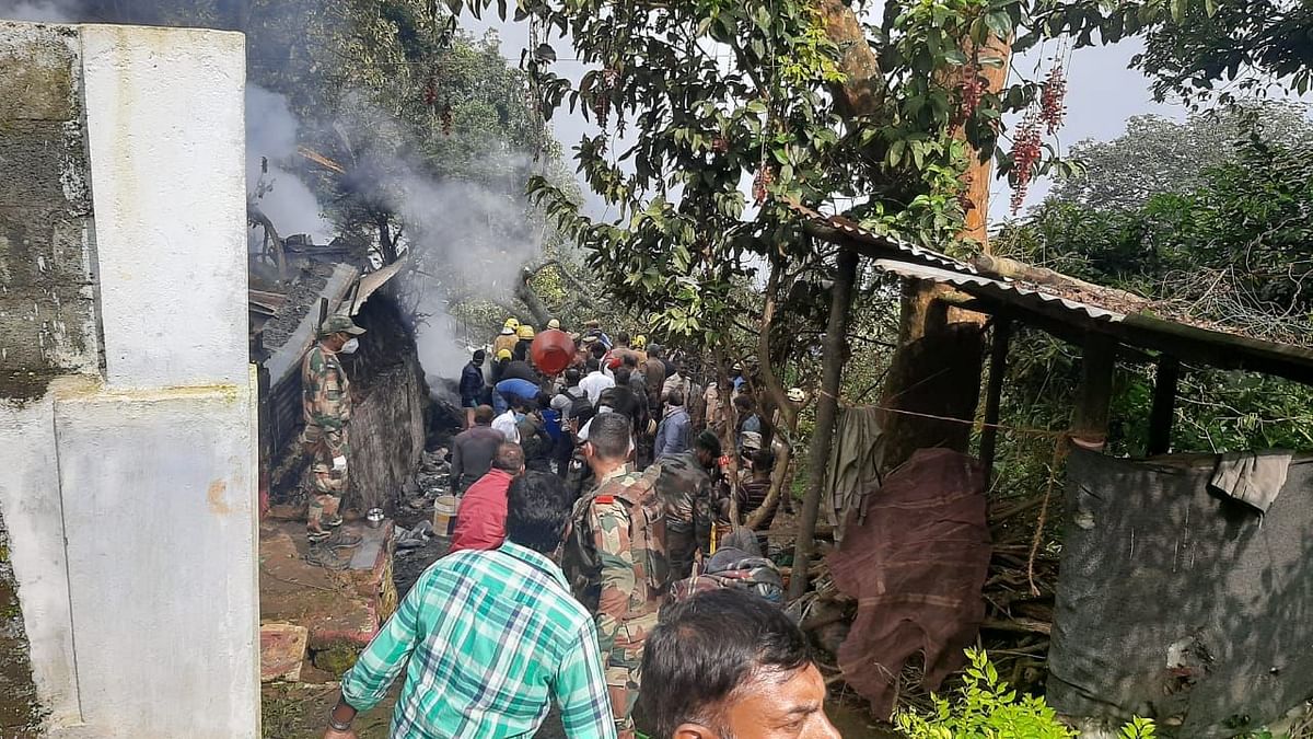 'Crashed into Tree, Caught Fire': Eyewitnesses of IAF Copter Crash in TN Recall 