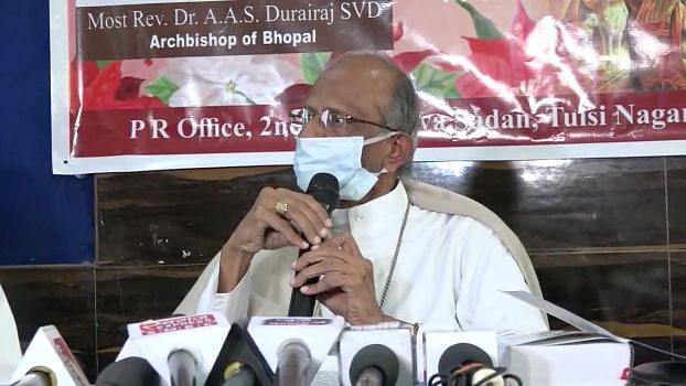 <div class="paragraphs"><p>Expressing is anguish over the issue of alleged conversions in schools, Archbishop Sebastian Durairaj on Wednesday, 22 December said that it is the responsibility of the government to protect the missionary community against 'anti-social elements.'</p></div>