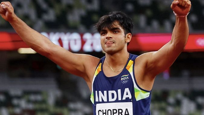 <div class="paragraphs"><p>India's javelin star, Neeraj Chopra at the Tokyo Olympics 2020.</p></div>