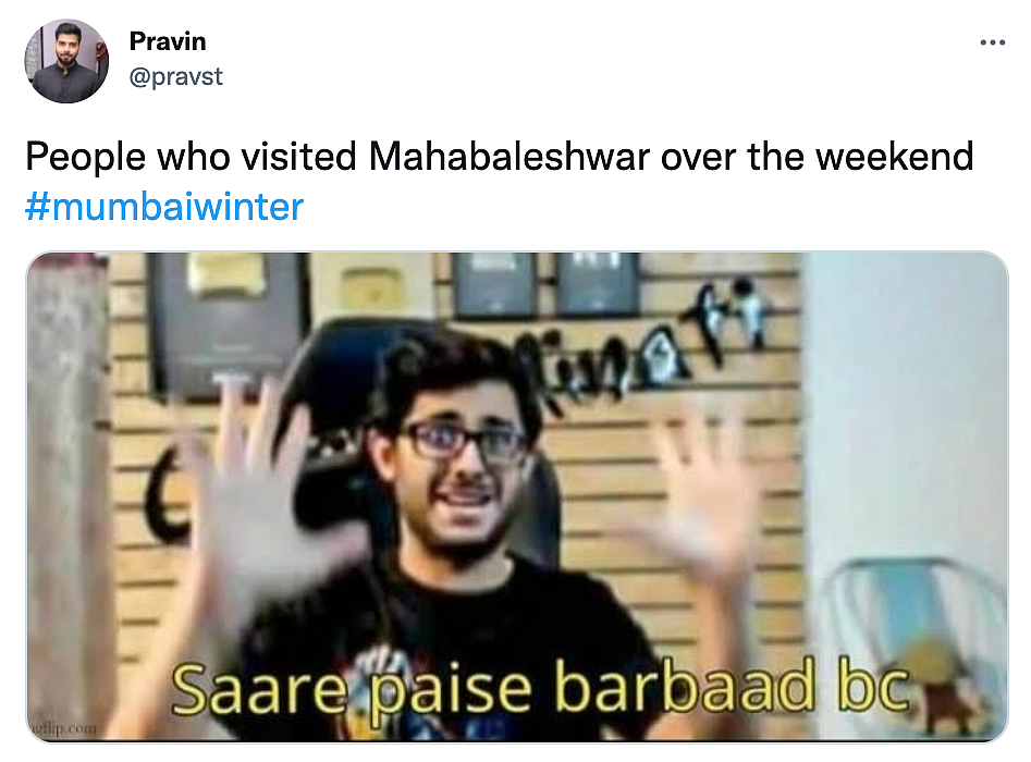 Cold Weather in Mumbai Leads to Hot Memes on Twitter