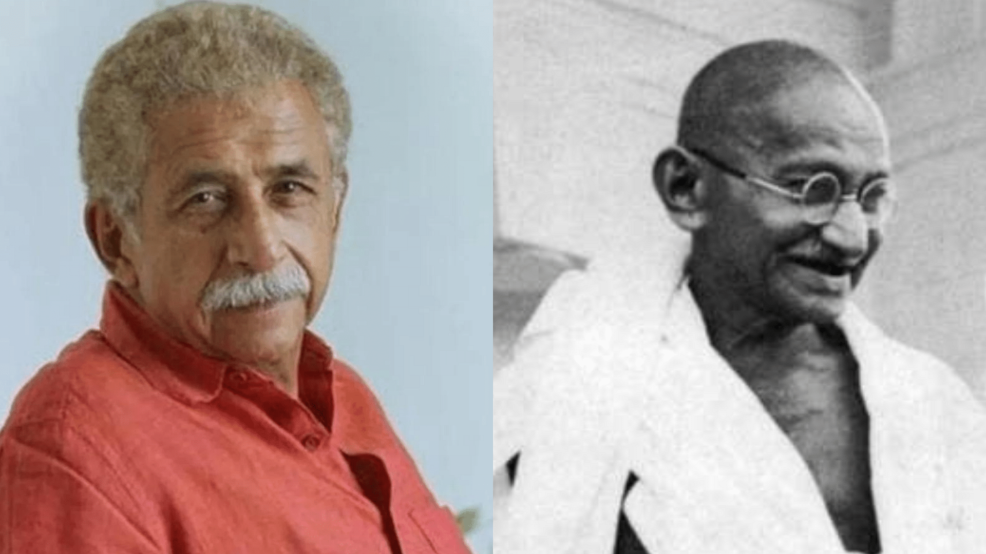 <div class="paragraphs"><p>Naseeruddin Shah recites a poem for Mahatma Gandhi on his 74th death anniversary.</p></div>