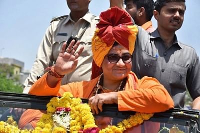 <div class="paragraphs"><p>Sadhvi Pragya asked the crowd that if they don't keep weapons, they should at least sharpen the vegetable knives at their homes to cut the enemy’s head "if the opportunity arises".</p></div>