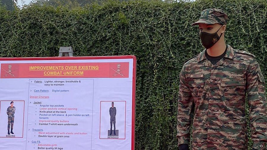 <div class="paragraphs"><p>A comfortable fabric, digital-design and an unconventional look are just some of the prime features of the new combat uniform unveiled by the Indian Army.</p></div>