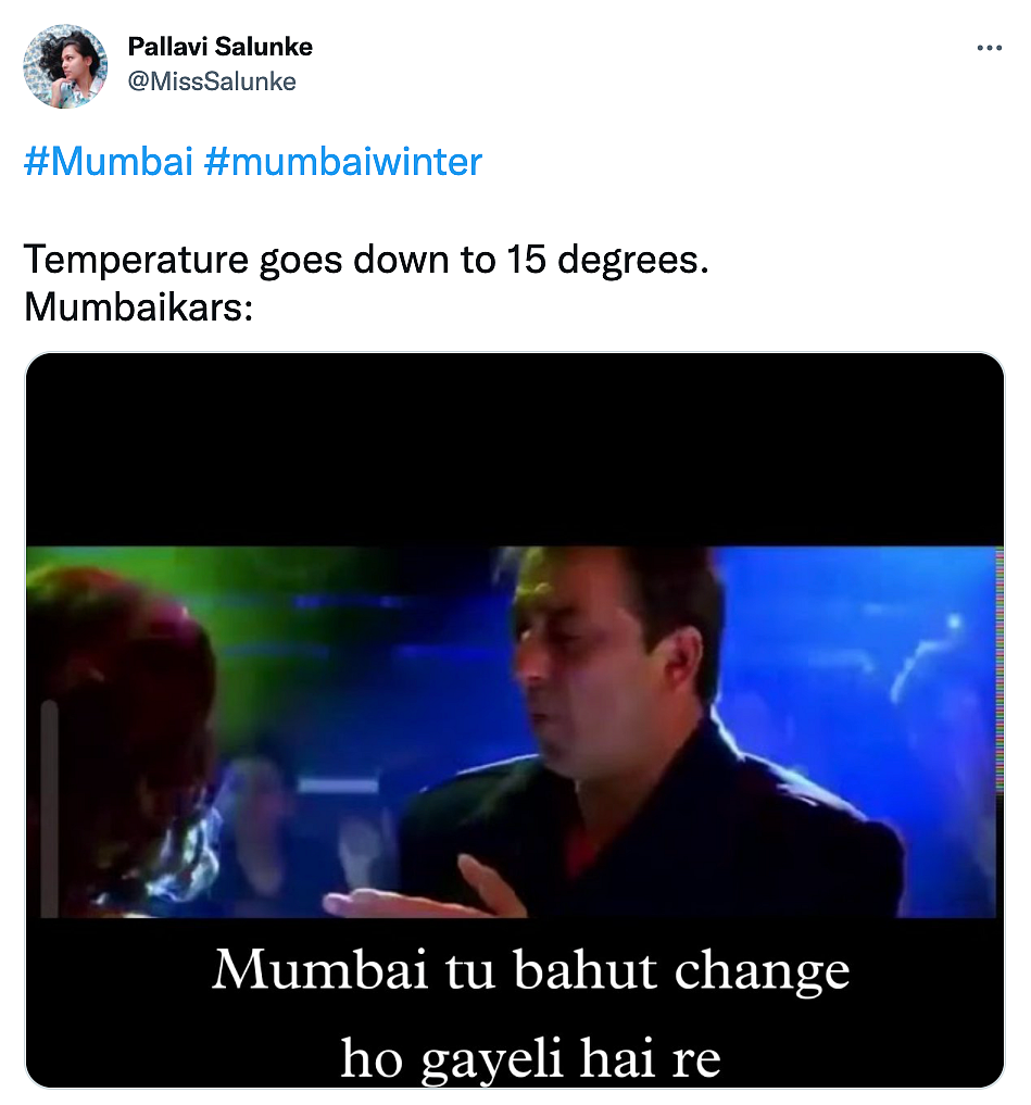 Cold Weather in Mumbai Leads to Hot Memes on Twitter